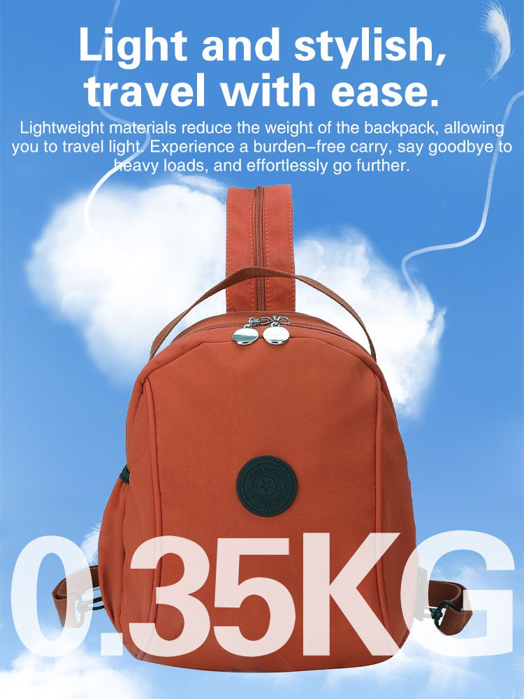 Multiple carrying methods for lightweight backpacks