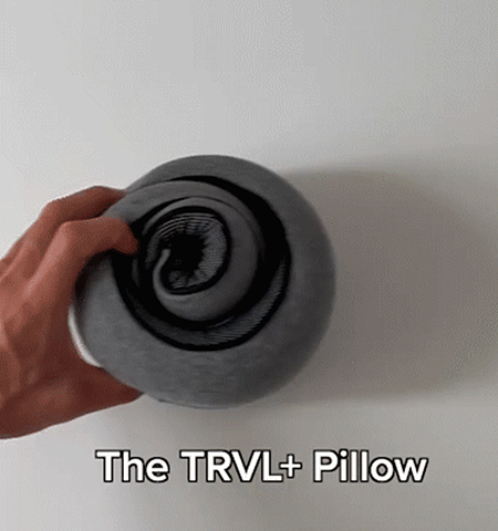 U-förmiges verstaubares Reisekissen aus Memory Foam