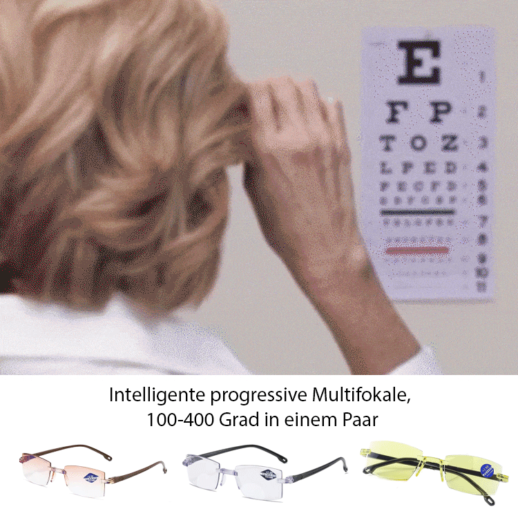 Intelligente Zoom-Brille gegen Blaulicht und Presbyopie
