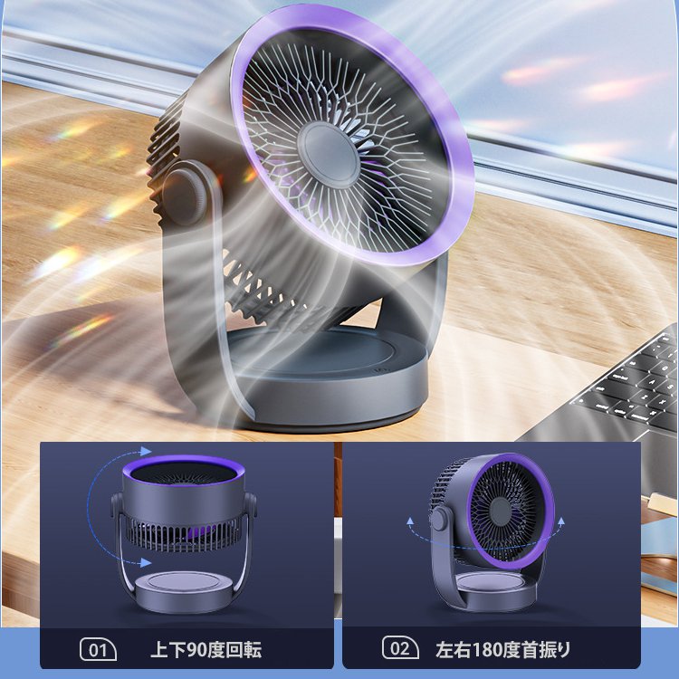 自動首振りサーキュレーター