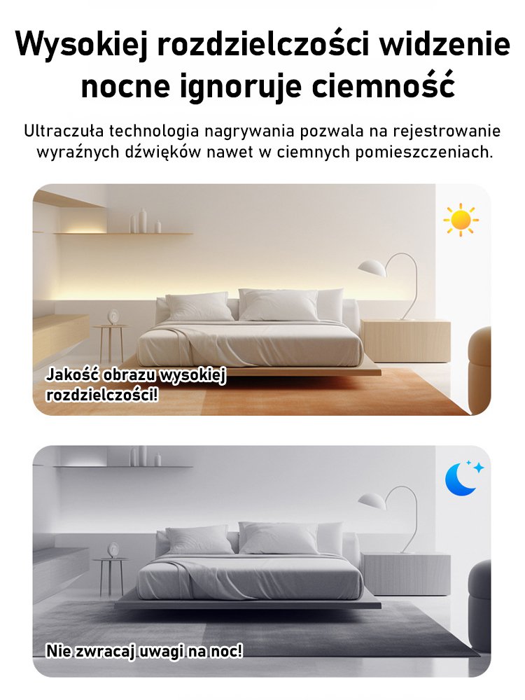 Mini kamera monitoringu zdalnego WiFi