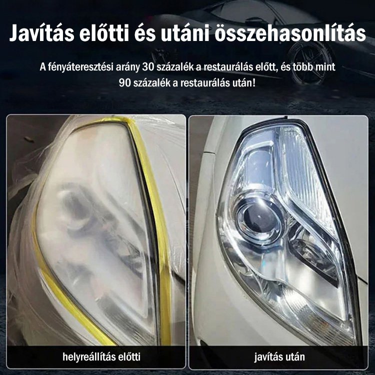 Autó lámpa felújító szer
