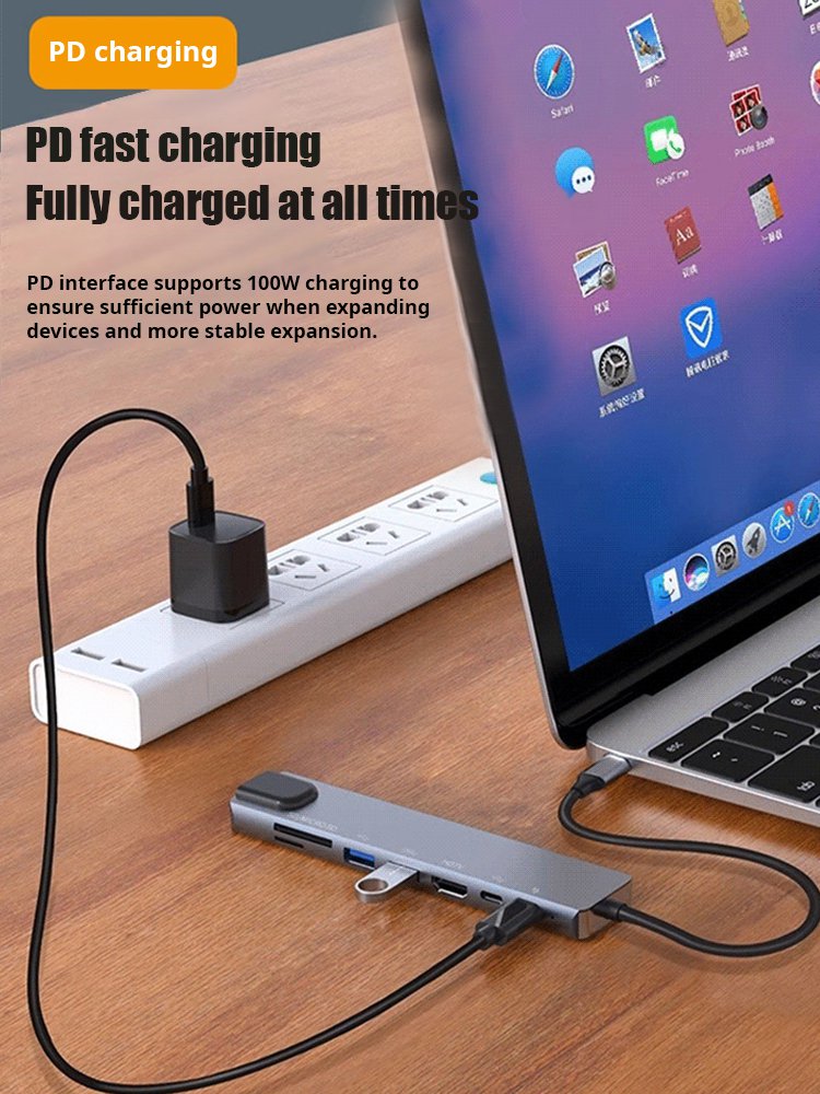 8-in-1 Multi-Interface Docking Converter