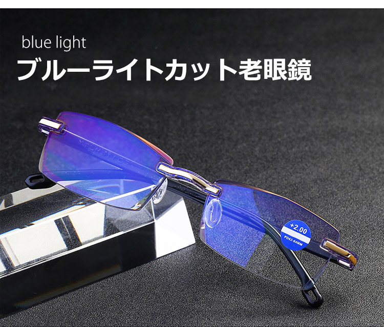 パソコン作業に最適なブルーライトカットメガネ