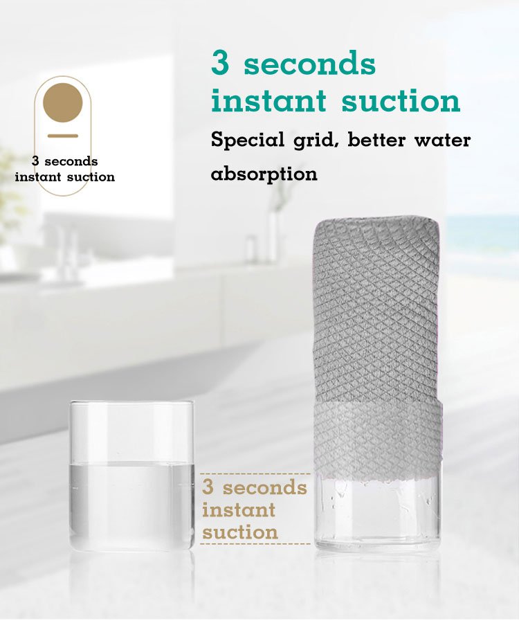 Microfiber Fish Scale Cleaning Cloth for streak-free results