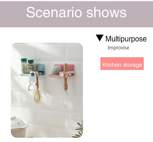 Easy install mop hook for kitchen and laundry room