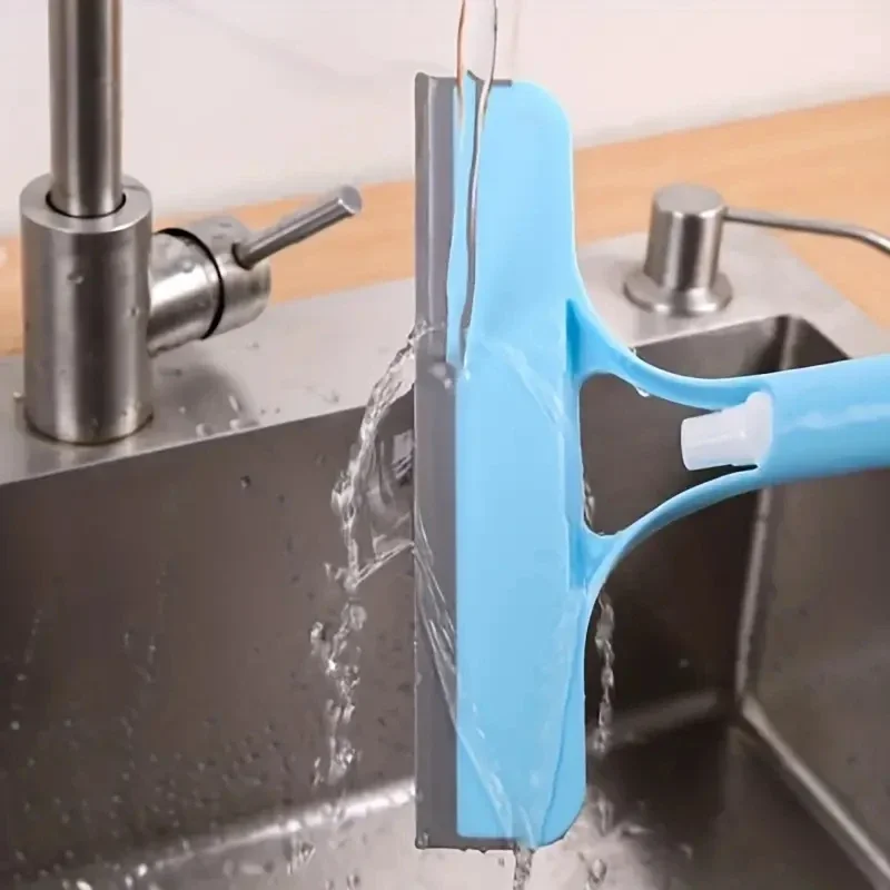 Multipurpose Shower Squeegee with Spray Bottle, Bathroom Glass and Floor Window Cleaning Tool