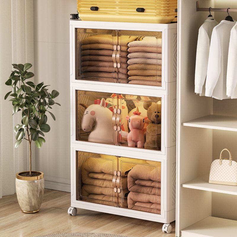 Foldable Modular Drawer Storage Cabinet