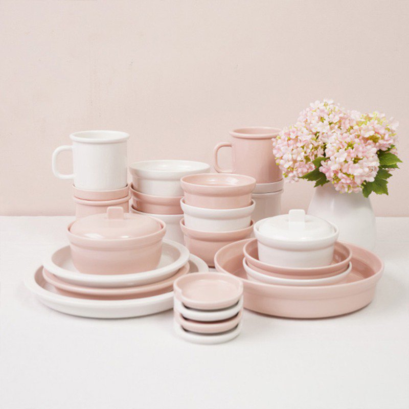 세라믹 식기 세트