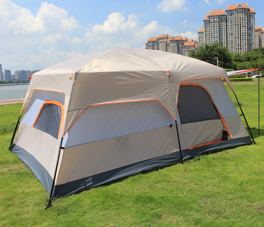 Large Luxury Family Tent for 5-12 People European Outdoor Camping
