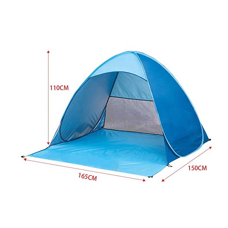 Automatic Camping Tent, Portable Waterproof 2-Person Tent for Hiking