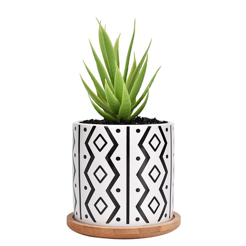  집과 정원을 위한 고급 도자기 플랜터