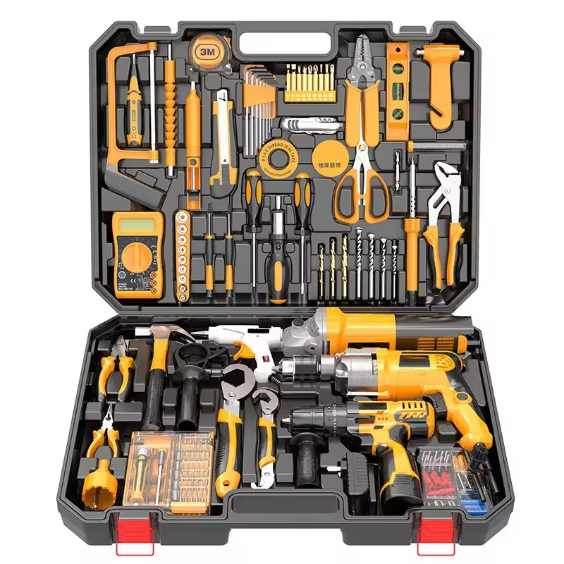 Factory Tool Box Cordless Hardware Electrical Power Kit Herramientas Drill Machine Set Other Hand Wr