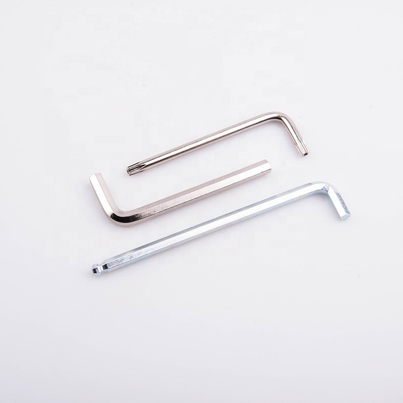 กุญแจหกเหลี่ยมเหล็กชุบสังกะสี ขนาด M3-M10 สำหรับเครื่องมือฮาร์ดแวร์ คุณภาพสูง ราคาส่งจากจีน