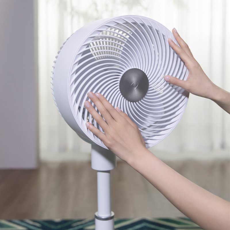 聲控站立式空氣循環電風扇