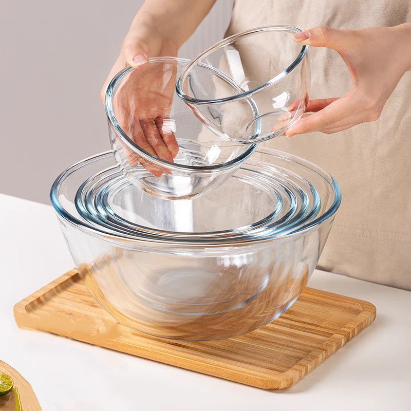 Set de vaisselle en bols en verre