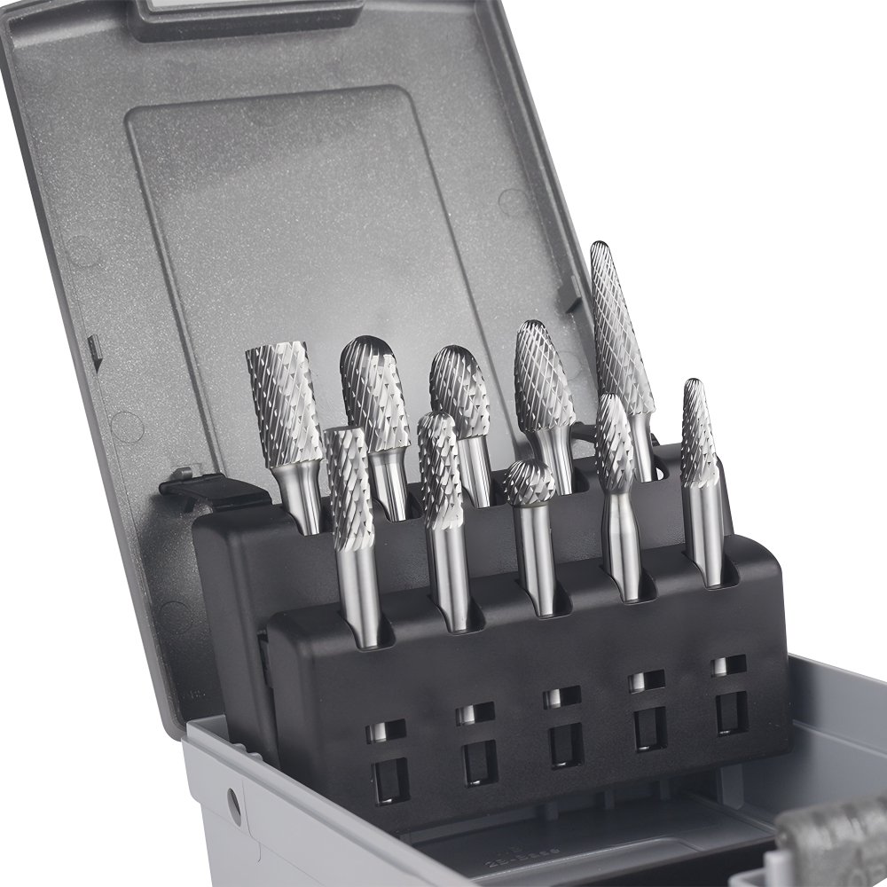 Rotary Burr Set for Plastic Material Cutting