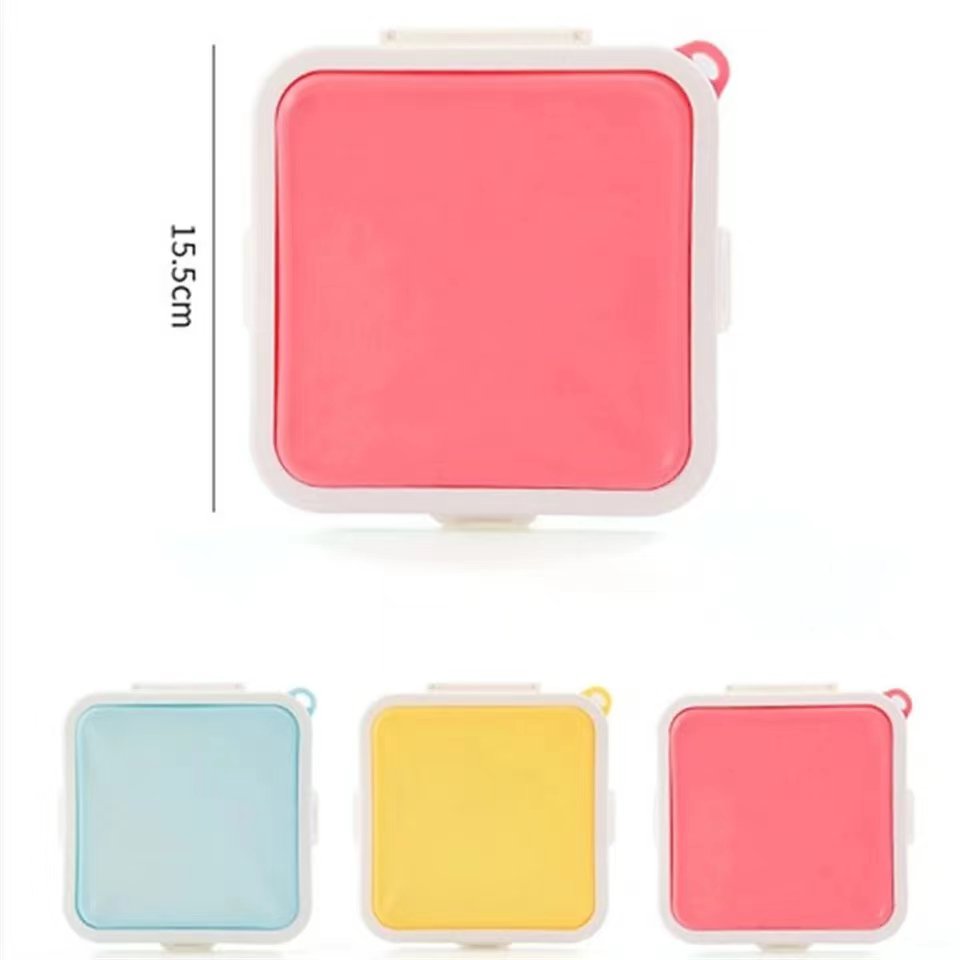 Contenedor portátil de alimentos para sándwich