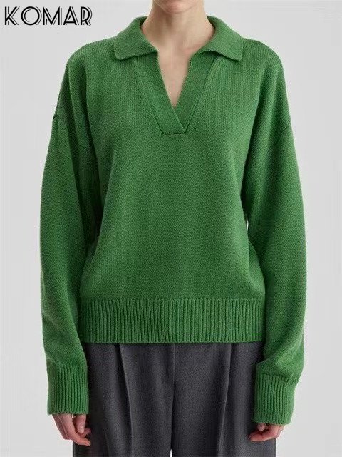 Suéter de punto casual para mujer