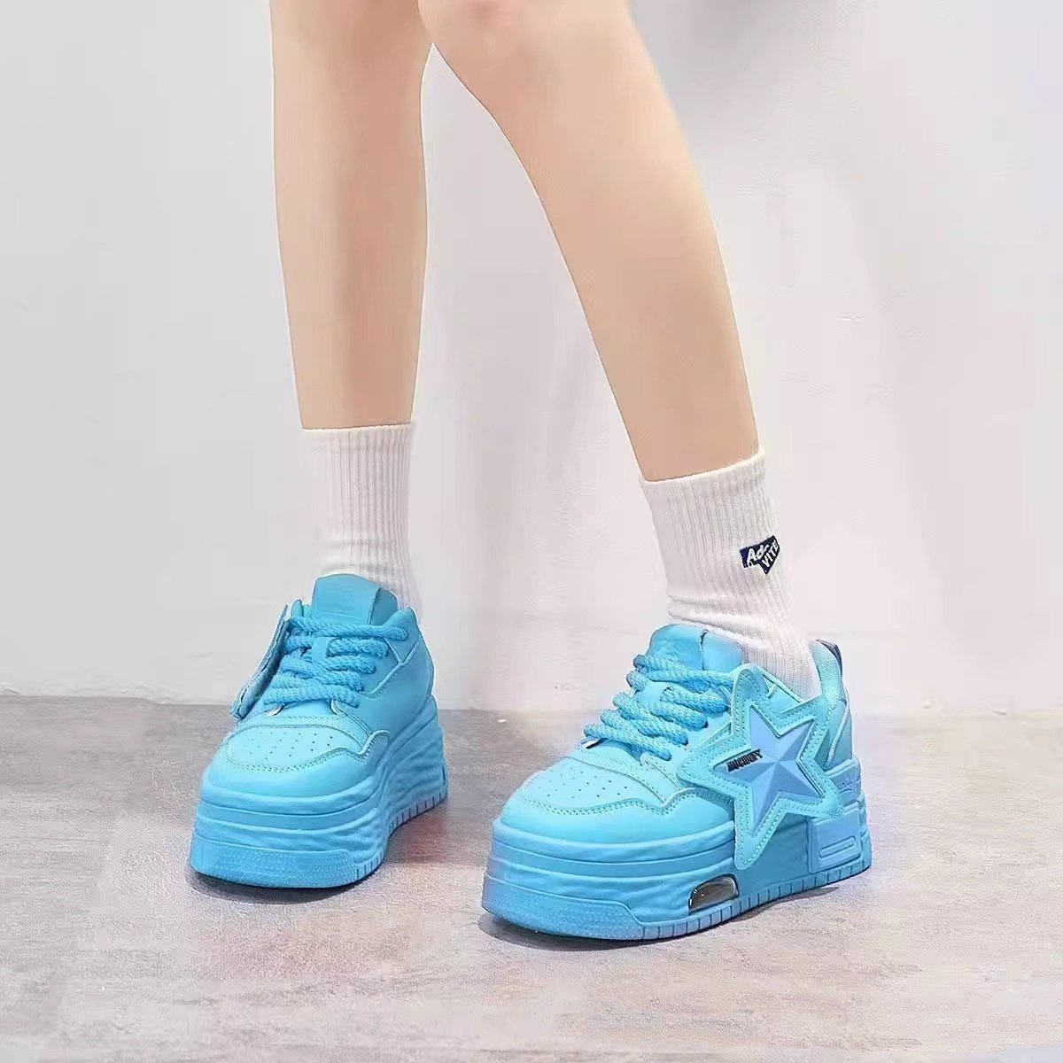 Zapatillas de caña alta para mujer