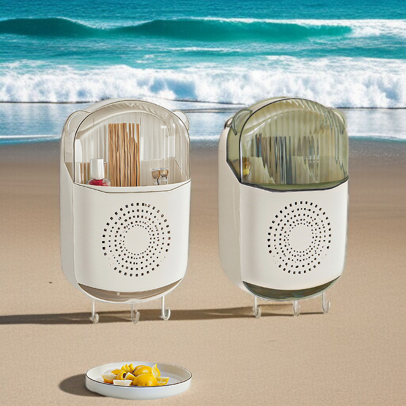 패션 벽걸이 수저 수납함 주방 인테리어