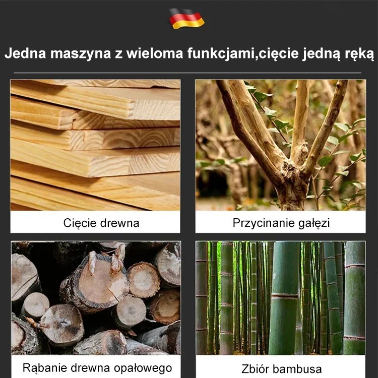 4-calowa jednoręczna pilarka litowa