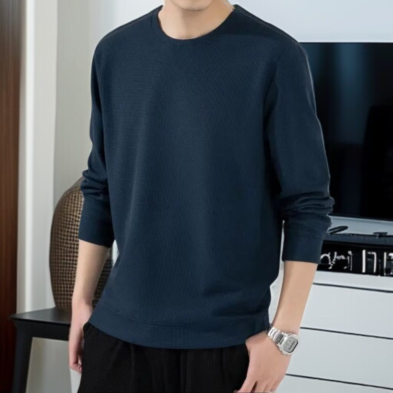 快適な着心地の薄手長袖セーター詳細