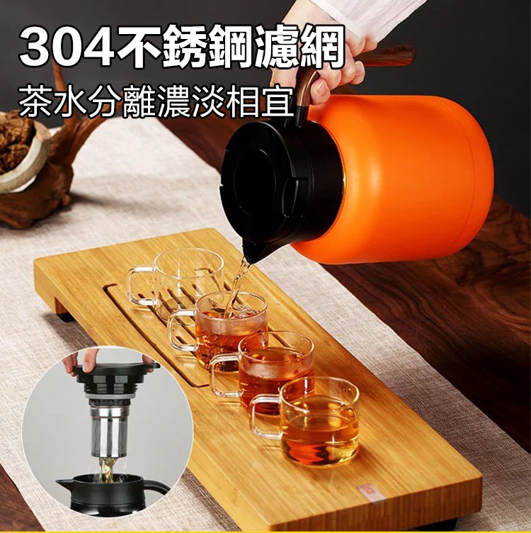 不銹鋼大容量保溫杯燜燒泡茶