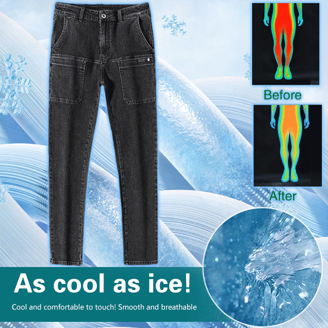 Stretchy Straight-leg Men's Jeans