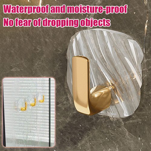 Beautiful punch-free light luxury small hook