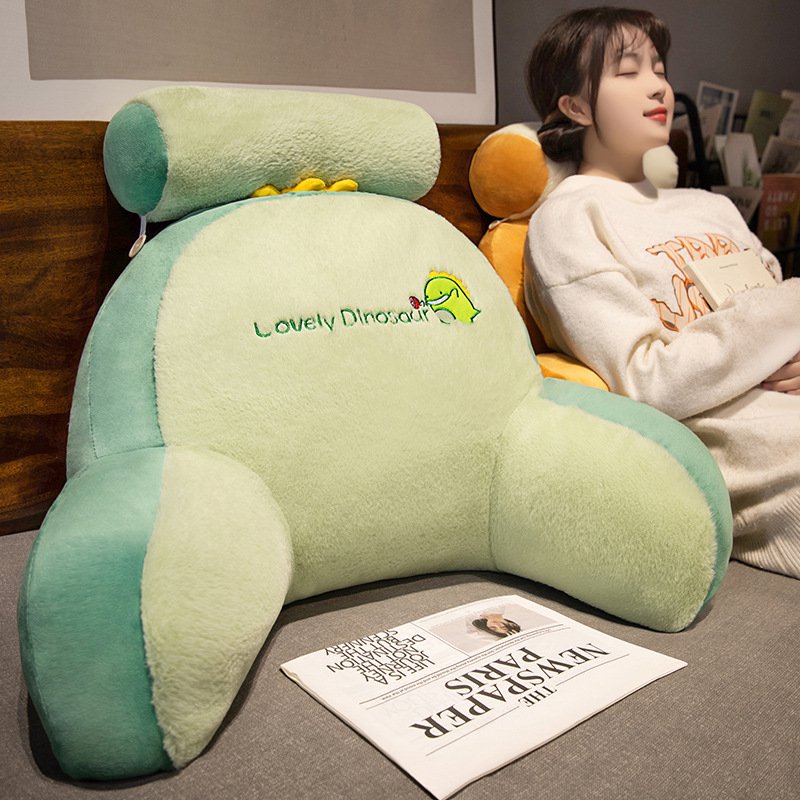 取り外して洗える背もたれクッション