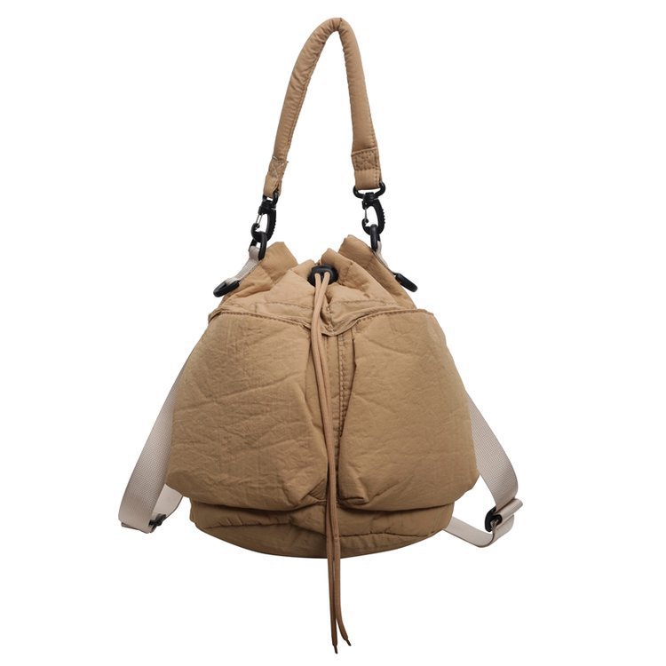 【다양한 착용 방법】방수 경량 다중 포켓 작은 복주머니 가방