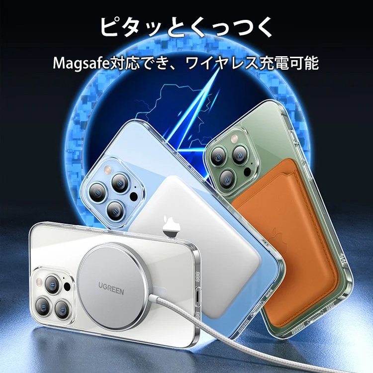 マグネット式フルカバーiPhone専用スマホケース