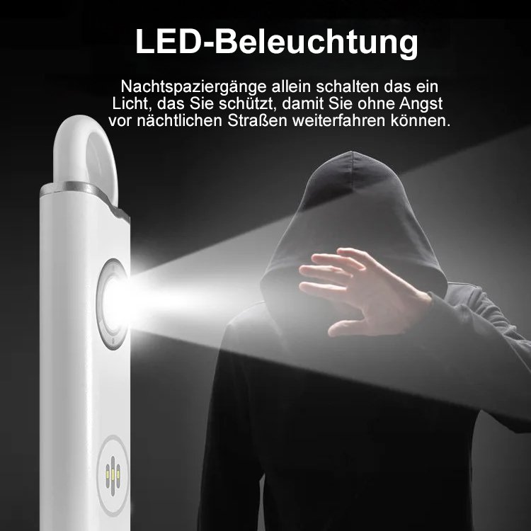 Anti-Wolf-Alarm mit hoher Dezibelzahl