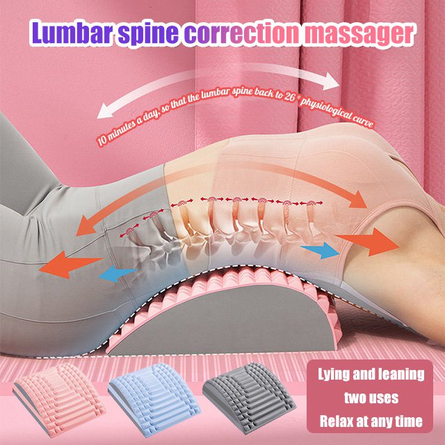 Portable Lumbar Correction Massager