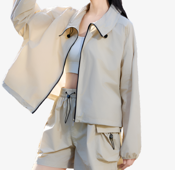 Praktische und leichte Sommerjacke für Frauen