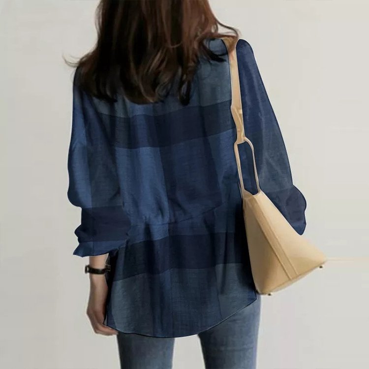 パフ袖ブラウス