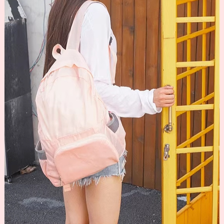 【さまさまな持ち方】折りたたみリュックサック