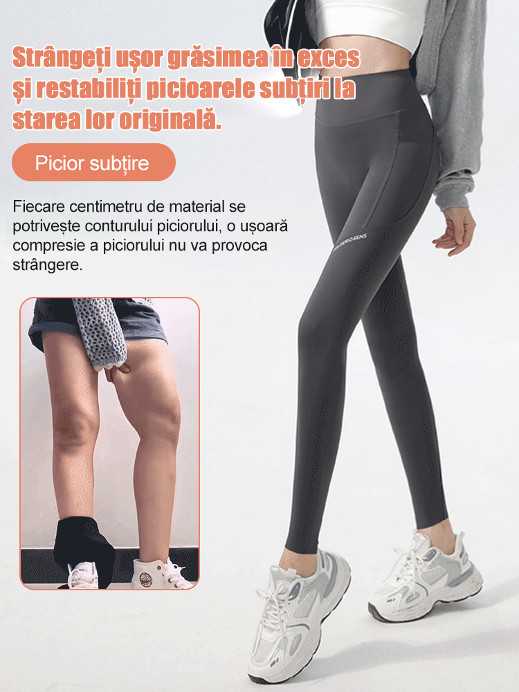 Pantaloni cu buzunare în stil rechin