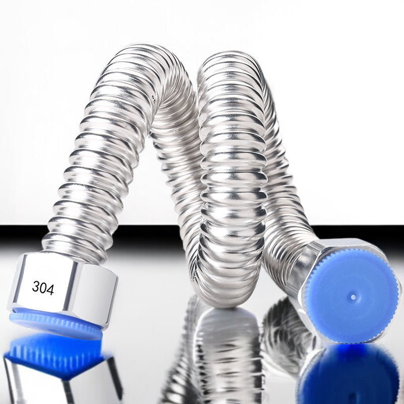 ステンレスベローズ防爆圧上水ガス給水管ホース全体画像