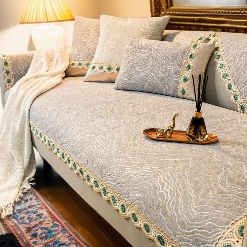 四季ユニバーサルソファカバーセット全体イメージ