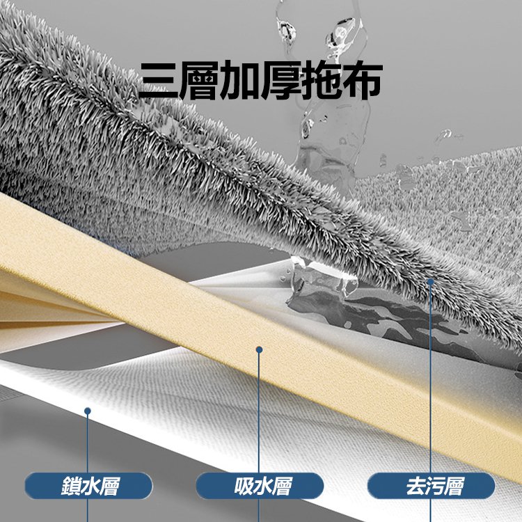 新款大平板拖把