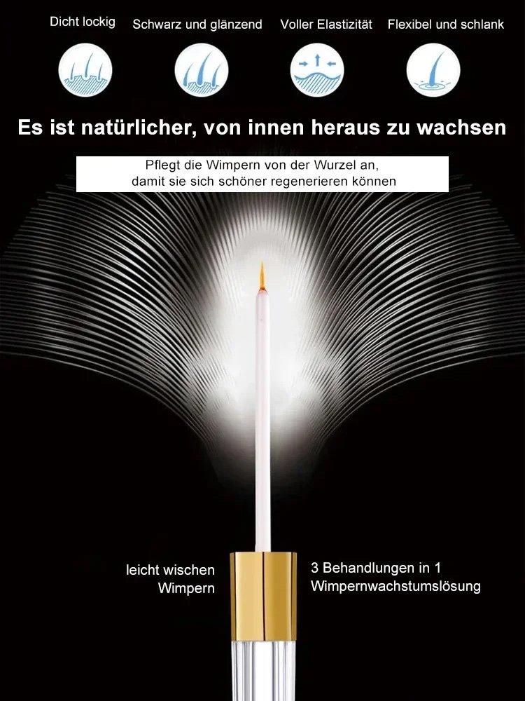 Wimpern nährendes Wachstumsserum
