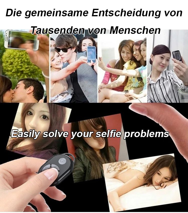 Schweizer Bluetooth-Fernbedienung Tiktok-Controller