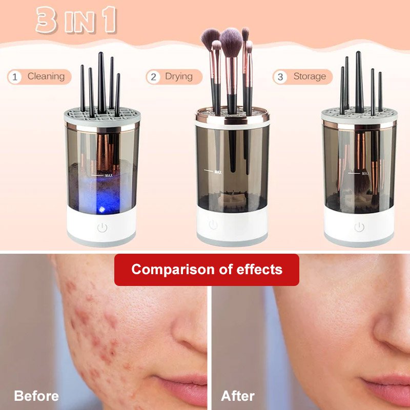 Rechargeable Lazy Electric Cleaning Brush Auto Wash Brush Quick Dry Magic Explosion