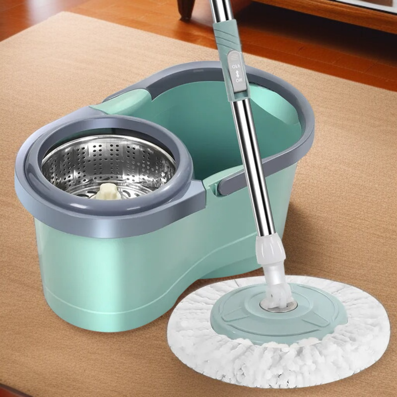 가정용 원터치 전자동 회전 밀대 전체 구성 이미지