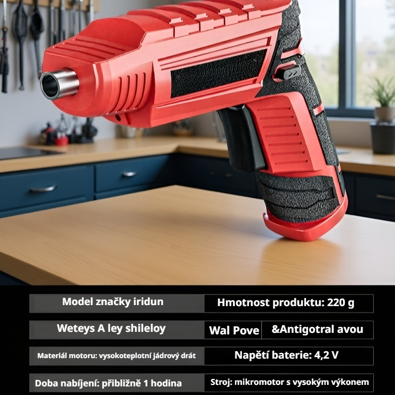 Elektrický šroubovák pro profesionální použití