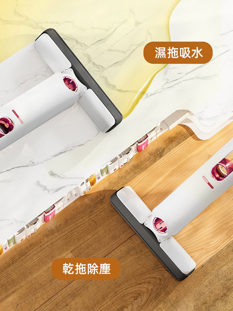 不傷手多功能迷你小拖把