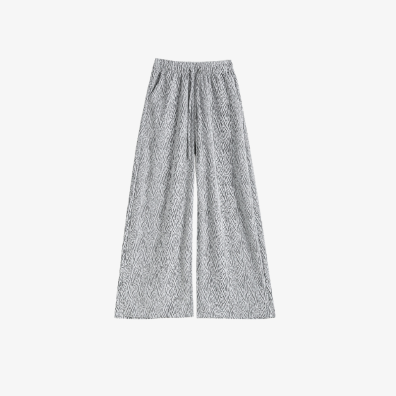 작은 키 여성 하이웨스트 슬림핏 팬츠 착용샷