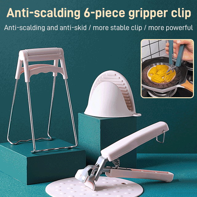 kitchen dish anti-scalding gripper clip